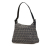 Fendi B Fendi Gray Canvas Fabric Zucchino Double Flap Shoulder Bag Italy