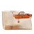 Hermès B Hermès Brown Beige Canvas Fabric Toile Herbag MM France