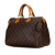 Louis Vuitton B Louis Vuitton Brown Monogram Canvas Canvas Monogram Speedy 30 France