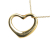 Tiffany & Co AB Tiffany Gold 18K Yellow Gold Metal Elsa Peretti 18K Open Heart Pendant Necklace Spain