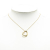 Tiffany & Co AB Tiffany Gold 18K Yellow Gold Metal Elsa Peretti 18K Open Heart Pendant Necklace Spain