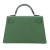 Hermès A Hermès Green Calf Leather Mini Epsom Kelly Verso Sellier 20 France