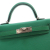 Hermès A Hermès Green Calf Leather Mini Epsom Kelly Verso Sellier 20 France