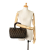 Fendi B Fendi Brown Canvas Fabric Zucca Twins Tote Italy