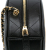 Chanel AB Chanel Black Lambskin Leather Leather Mini Lambskin Golden Plate Round Clutch with Chain Italy