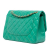 Chanel AB Chanel Green Lime Lambskin Leather Leather Jumbo Classic Lambskin Double Flap France