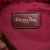 Christian Dior B Dior Red Canvas Fabric Oblique Shoulder Bag Italy