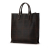 Burberry B Burberry Brown Dark Brown Coated Canvas Fabric Haymarket Check Tote Italy