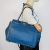 Valentino Rockstud Medium Calfskin Leather 2-Ways Tote Bag Blue