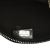 Chanel AB Chanel Black Suede Leather Cocostellar Round Clutch on Chain Italy