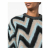 Paul Smith 'Contrasting Zig Zag' Pullover für Herren