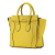 Celine B Celine Yellow Calf Leather Micro Luggage Tote Handbag Italy