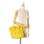 Celine B Celine Yellow Calf Leather Micro Luggage Tote Handbag Italy