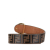 Fendi B Fendi Brown Calf Leather Zucca F is Fendi Belt Italy