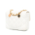 Chanel White Mini Square Classic Lambskin Casino Royale Charms Single Flap France