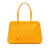 Goyard B Goyard Yellow Coated Canvas Fabric Goyardine Bellechasse PM France