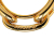 Hermès AB Hermès Gold Gold Plated Metal Chaine d'Ancre Scarf Ring France