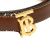 Burberry B Burberry Brown Calf Leather TB Belt Italy