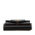 Prada AB Prada Black Saffiano Leather Fiocco Compact Wallet Italy