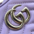 Gucci AB Gucci Purple Calf Leather Mini GG Marmont Half Moon Bag Italy