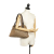 Gucci B Gucci Brown Beige Canvas Fabric GG Eclipse Shoulder Bag Italy