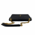 Saint Laurent Envelope Large Embossed Grained Leather 2-Ways Envelope Bag Black