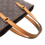 Louis Vuitton B Louis Vuitton Brown Monogram Canvas Canvas Monogram Vavin PM Italy