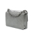 Chanel AB Chanel Silver Goatskin Leather Small Metallic Chic Pearls Flap Italy