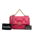 Chanel AB Chanel Pink Dark Pink Lambskin Leather Leather Medium Lambskin 19 Flap Italy