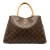 Louis Vuitton AB Louis Vuitton Brown Monogram Canvas Canvas Monogram Montaigne MM France