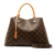 Louis Vuitton AB Louis Vuitton Brown Monogram Canvas Canvas Monogram Montaigne MM France