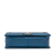 Chanel AB Chanel Blue Lambskin Leather Leather Medium Perforated Lambskin Boy Flap Italy