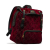 Gucci AB Gucci Red Velvet Fabric GG Double Buckle Backpack Italy