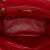 Prada AB Prada Red Patent Leather Leather Mini Patent Galleria Double Zip Satchel Italy