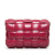 Bottega Veneta AB Bottega Veneta Red Calf Leather Padded Cassette Italy