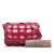 Bottega Veneta AB Bottega Veneta Red Calf Leather Padded Cassette Italy