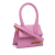 Jacquemus AB Jacquemus Pink Calf Leather Le Chiquito Mini Bag Italy