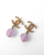 Chanel Coco Mark Resin Drop Earrings