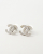 Chanel Coco Mark Rhinestone Earrings