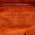 Bottega Veneta B Bottega Veneta Orange Suede Leather Intrecciato Padded Chain Cassette Satchel Italy