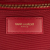 Saint Laurent B Saint Laurent Red Calf Leather Large Monogram Chevron Envelope Bag Italy