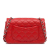 Chanel B Chanel Red Lambskin Leather Leather Mini Rectangular Classic Lambskin Single Flap Italy