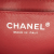 Chanel B Chanel Red Lambskin Leather Leather Mini Rectangular Classic Lambskin Single Flap Italy