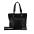 Chanel AB Chanel Black Coated Canvas Fabric Small Paris-Biarritz Tote Italy