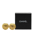 Chanel B Chanel Gold Gold Plated Metal CC Clip On Earrings France