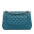 Chanel AB Chanel Blue Lambskin Leather Leather Jumbo Classic Lambskin Double Flap Italy