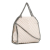 Stella McCartney AB Stella McCartney White Chemical Fiber Fabric Mini Chevron Quilted Falabella Italy