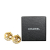 Chanel B Chanel Gold Gold Plated Metal CC Clip On Earrings France