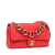 Chanel AB Chanel Red Lambskin Leather Leather Small Lambskin Elegant Chain Single Flap Italy