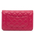 Chanel B Chanel Pink Dark Pink Lambskin Leather Leather Lambskin Pearl Crush Wallet On Chain Italy